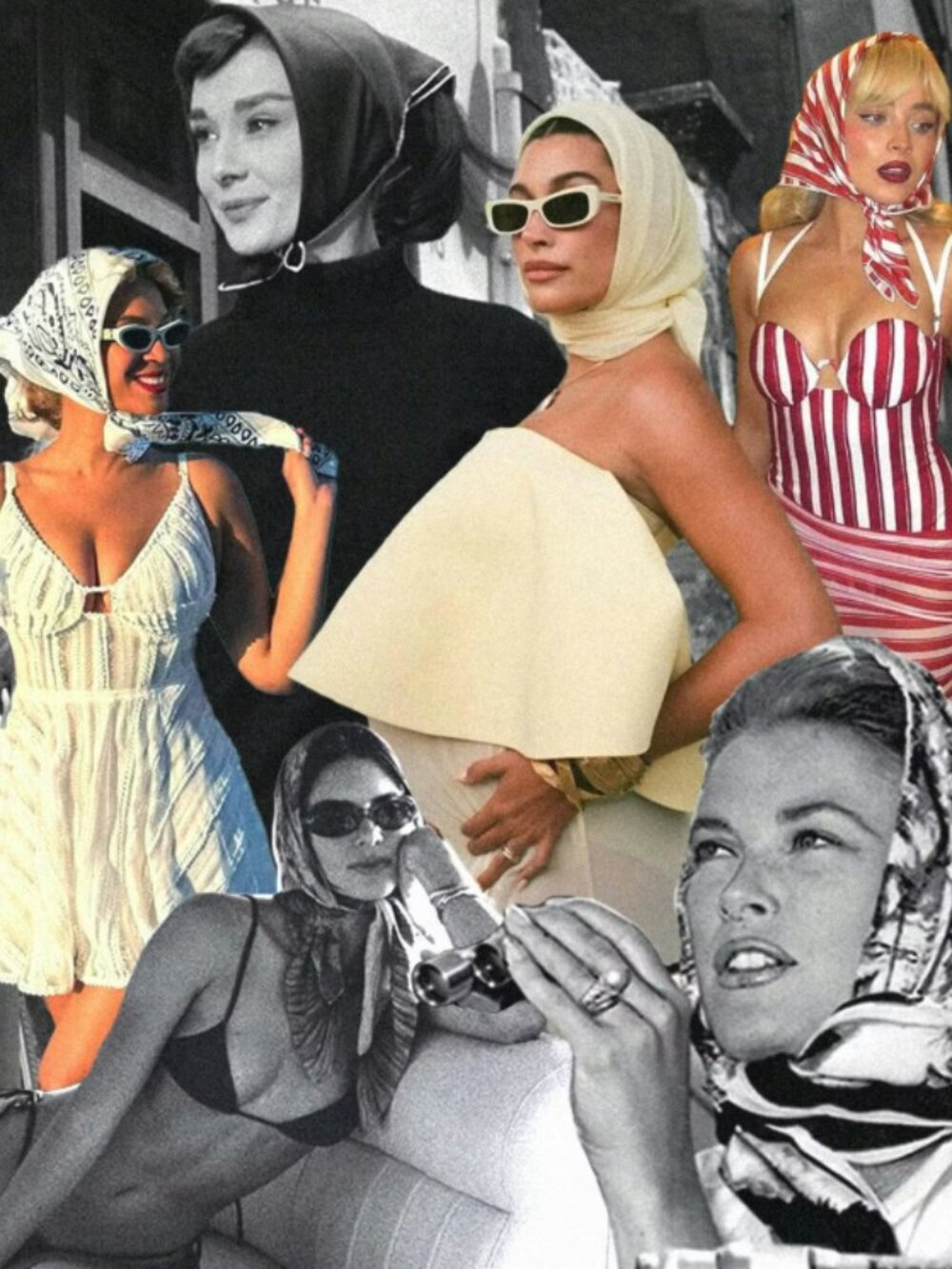 Summery Silk Scarf - Super Chic - Picture 6 of 8